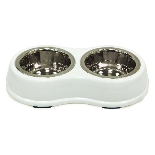 Spot Colorburst Double Diner Medium White 16 Oz