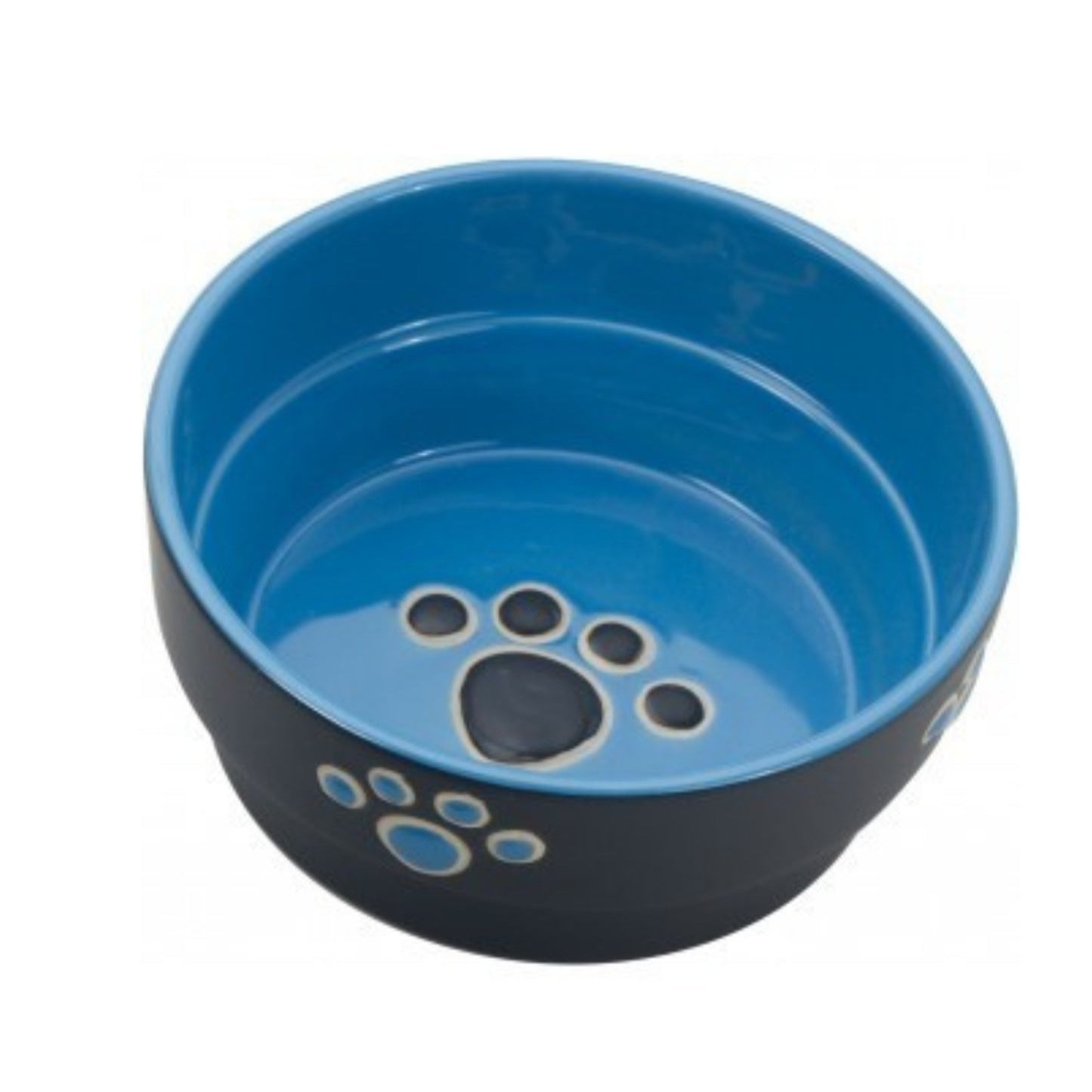 Spot 5" Dog, Blue Fresco Stoneware