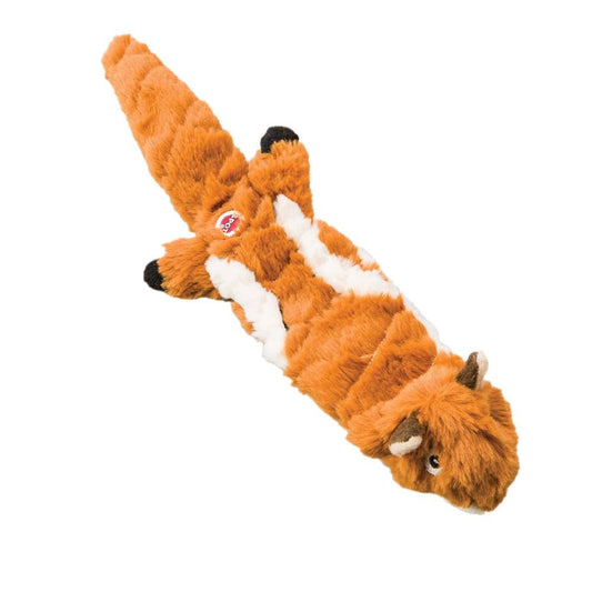 Skinneeez Extreme Quilted Dog Toy Chipmunk Durable Plush Squeaky Pet Chew Toy
