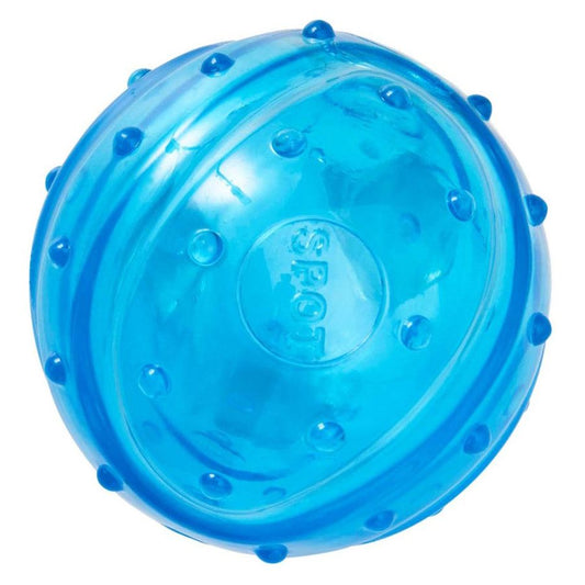Spot Play Strong Scent-Station Ball Dog Toy Bacon Blue 1ea/2.75 in