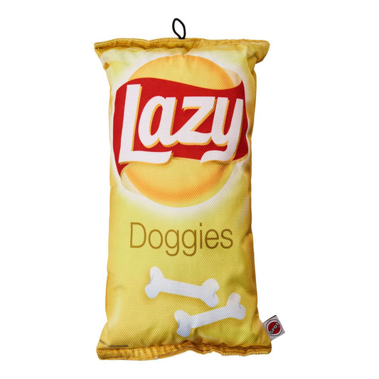 Spot Fun Food Lazy Doggie Chips Dog Toy