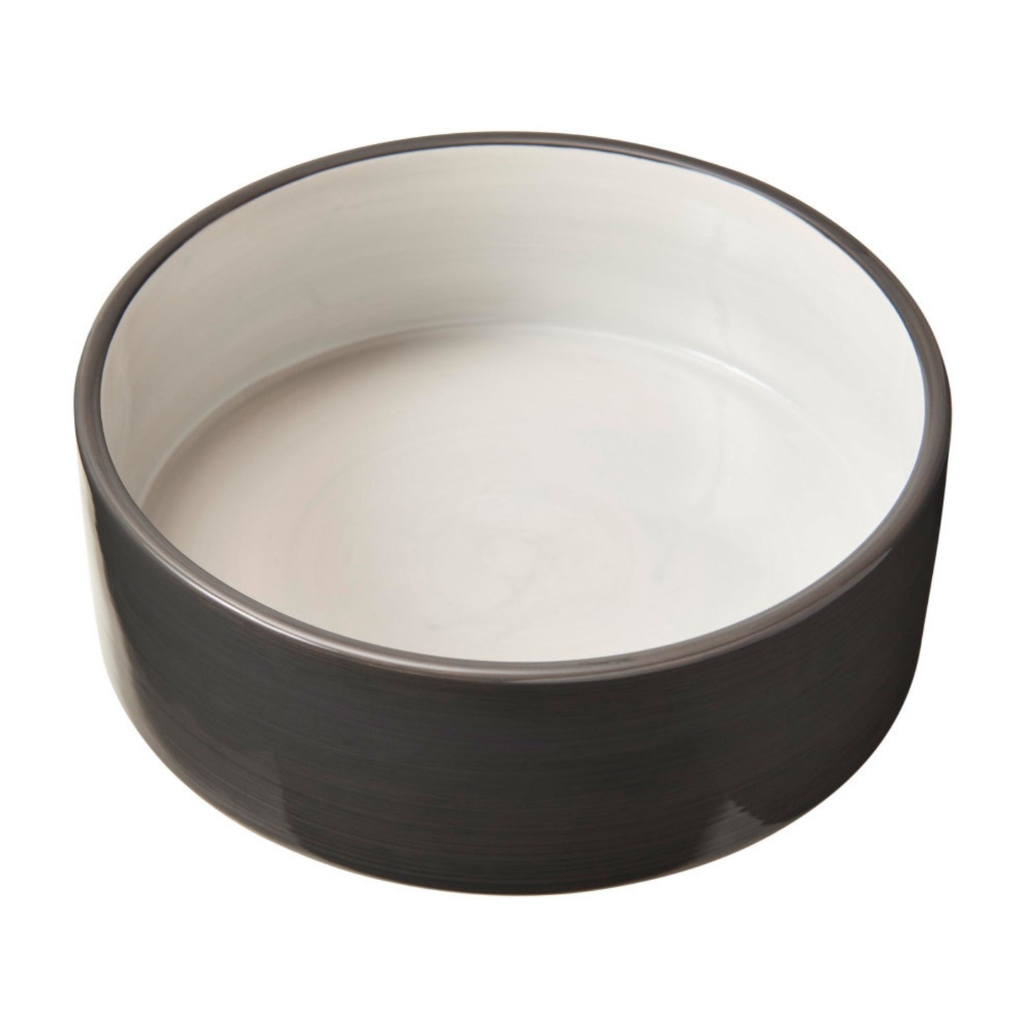 Spot 2Tone Dog Dish Grey Durable Feeding Bowl for Pets in Multiple Sizes