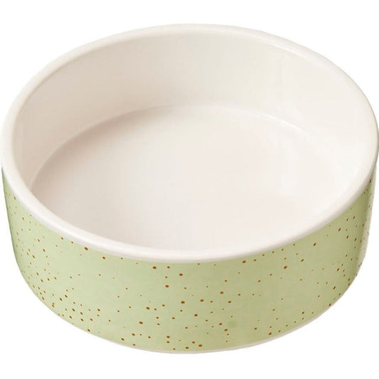 Spot Speckled Dog Dish Single Piece in Various Sizes