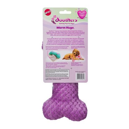 Spot Soothers Warm Hug Bone Dog Toy Assorted Size