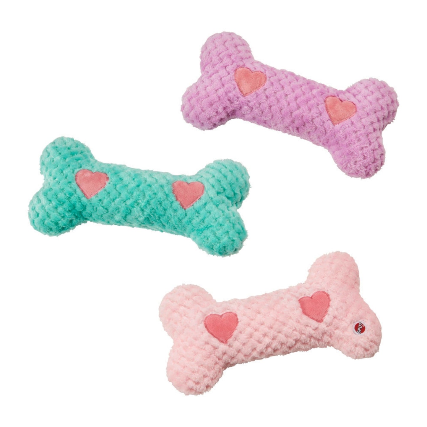 Spot Soothers Warm Hug Bone Dog Toy Assorted Size