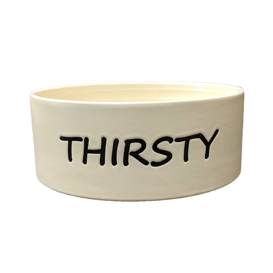 Spot Thirsty Dog Bowl Tan 1ea/7 in