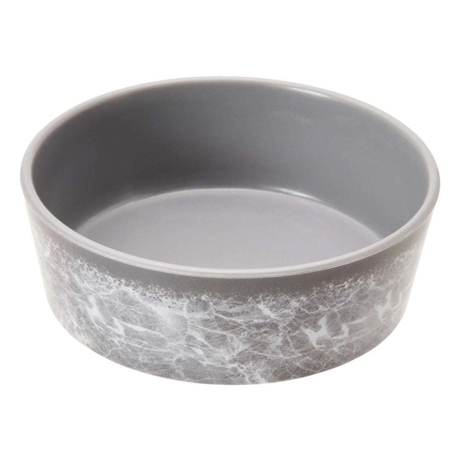 Spot Unbreak-A-Bowlz Marble Dog Bowl, Durable and Stylish Pet Feeding Bowl