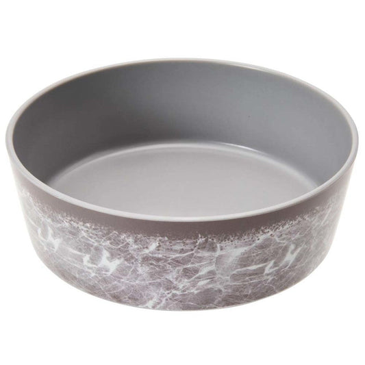 Spot Unbreak-A-Bowlz Marble Dog Bowl, Durable and Stylish Pet Feeding Bowl