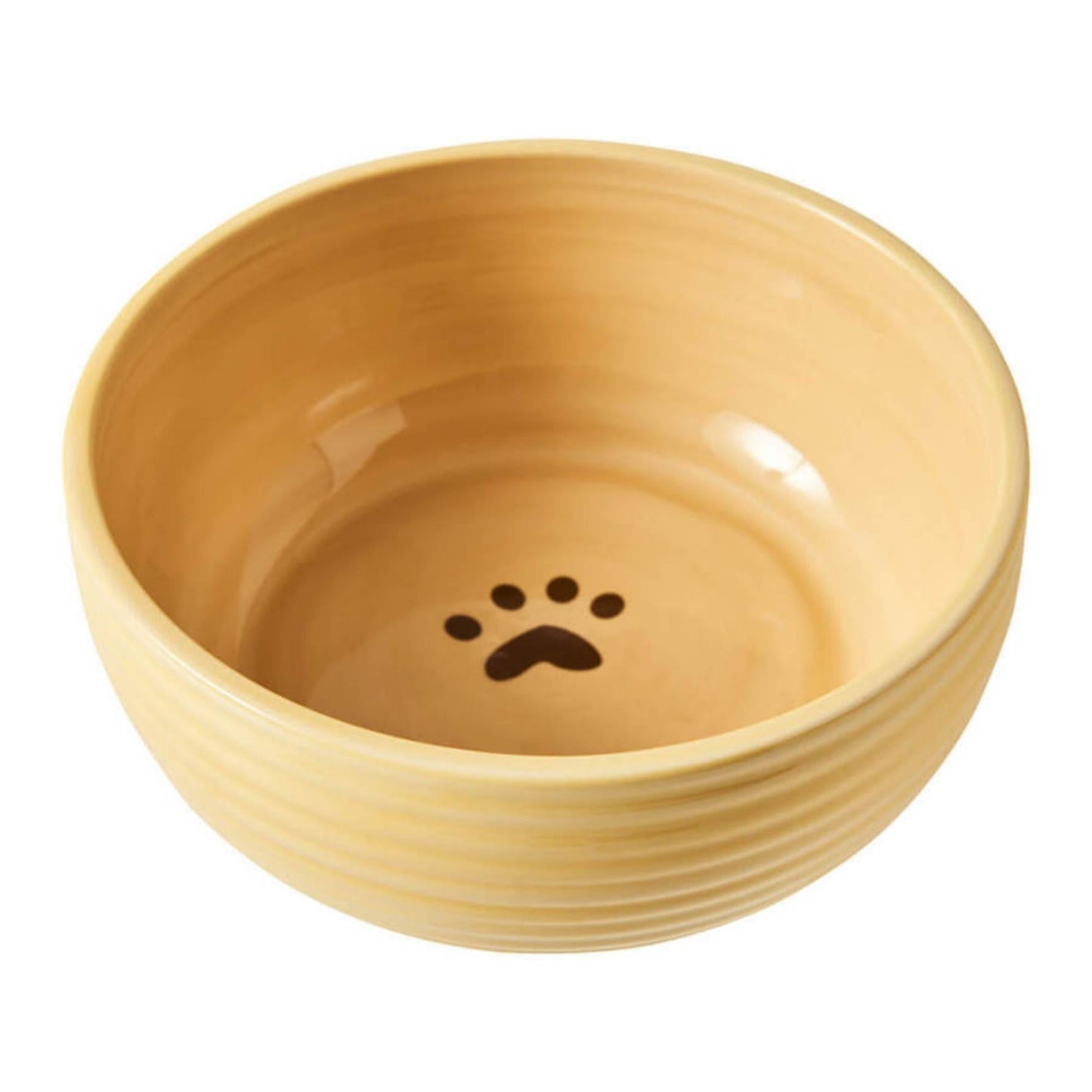 Spot Elegance Dog Bowl Cream, Durable and Stylish Feeding Bowl for Pets