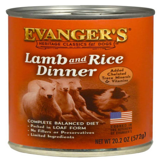 Evanger's Heritage Classic Wet Dog Food Lamb & Rice