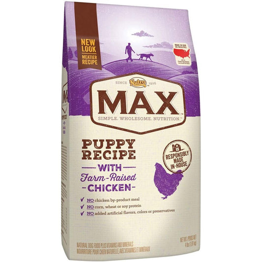 Nutro Products Max Puppy Dry Dog Food Farm-Raised Chicken