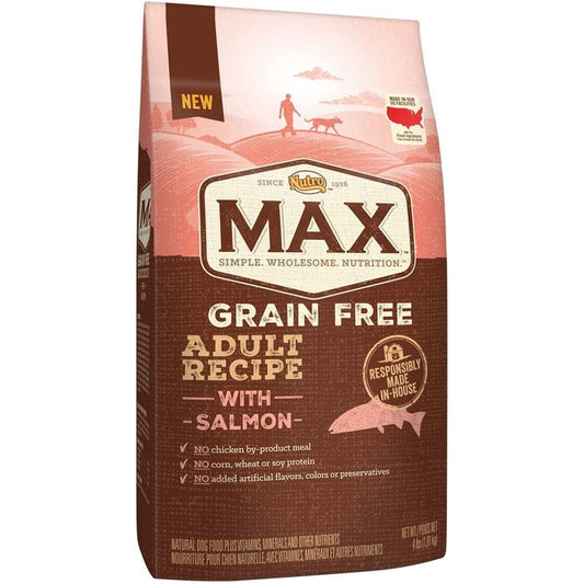 Nutro Max Adult Grain Free Recipe With Salmon Dry Dog Food 4 Pounds