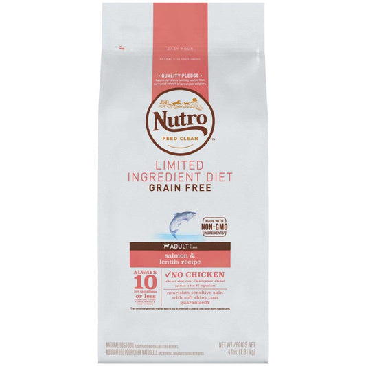 Nutro Products Limited Ingredient Diet Adult Dry Dog Food Salmon & Lentils