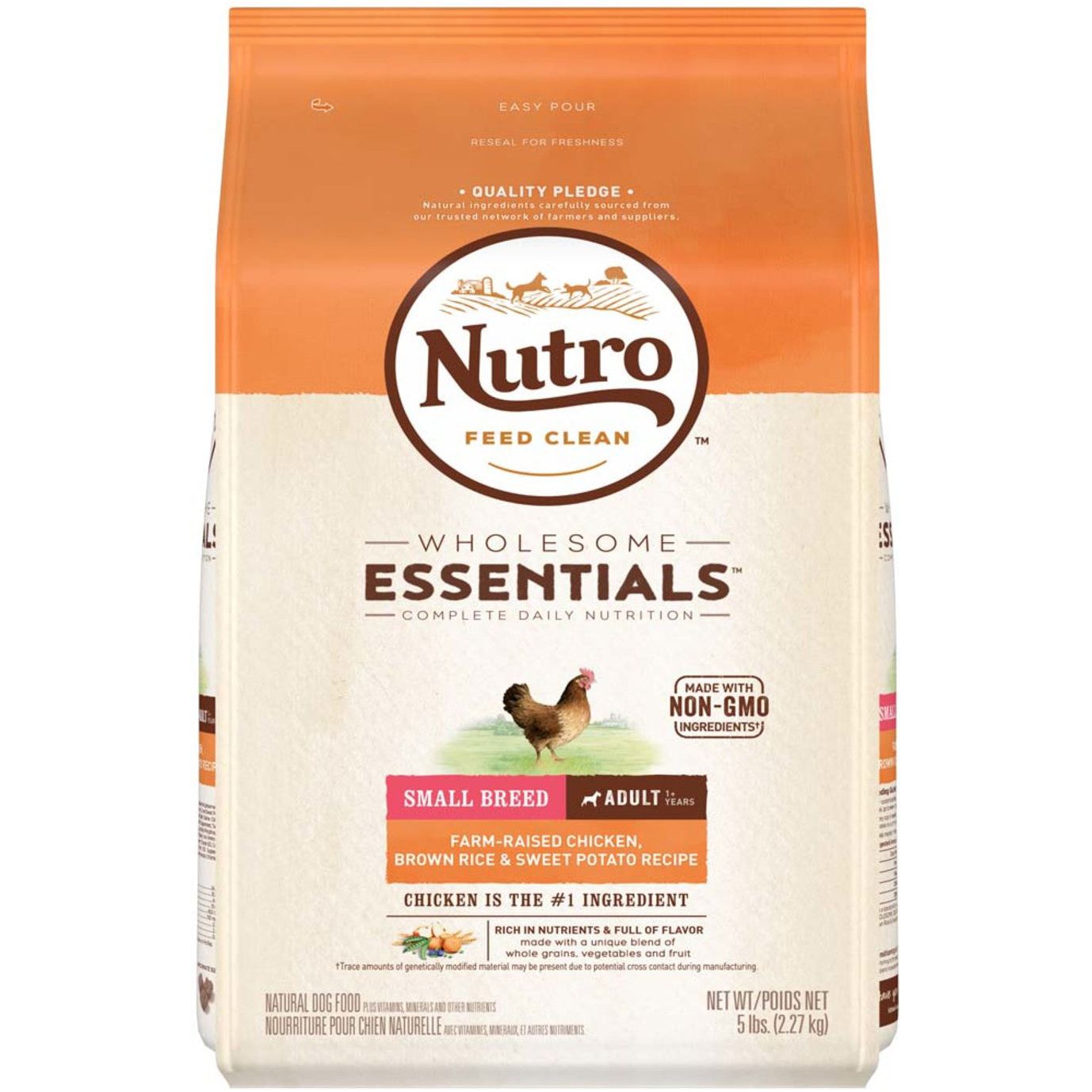 Nutro Products Natural Choice Small Breed Adult Dry Dog Food Chicken & Brown Rice