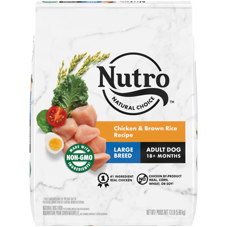 Nutro Products Natural Choice Large Breed Adult Dry Dog Food Chicken & Brown Rice