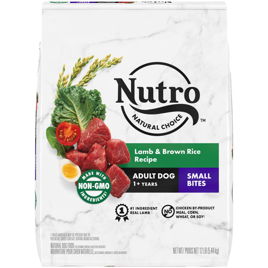 Nutro Products Natural Choice Small Bites Adult Dry Dog Food Lamb & Brown Rice