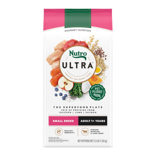 Nutro Products Ultra Small Breed Adult Dry Dog Food Superfood Plate