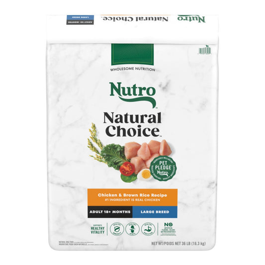 Nutro Products Natural Choice Large Breed Adult Dry Dog Food Chicken & Brown Rice