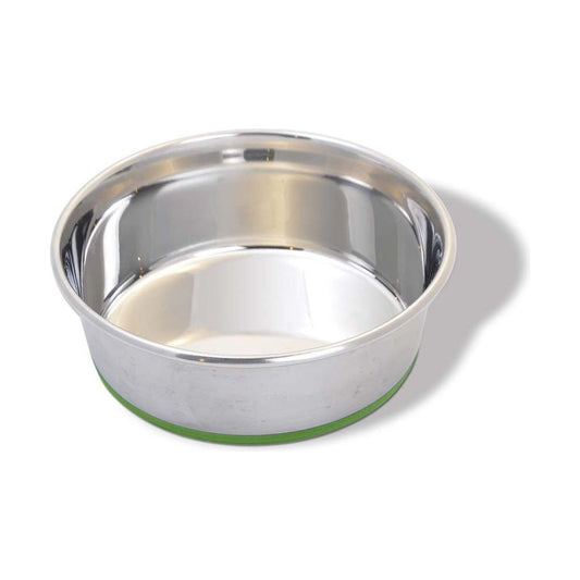 Van Ness Plastics Heavyweight Stainless Steel Dish Silver
