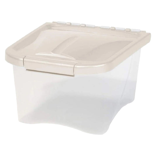 Van Ness Plastics Pet Food Container/Dispenser White|Clear 1ea/5 lb
