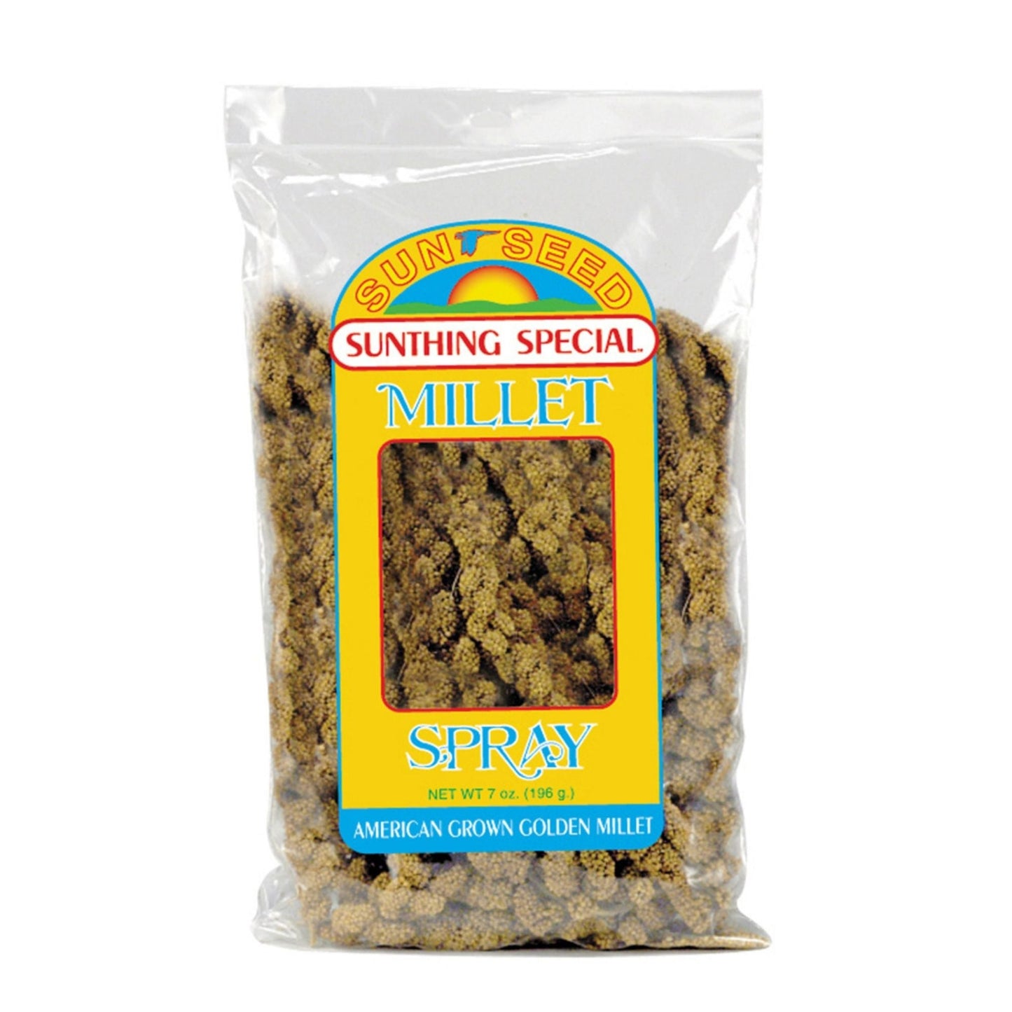 Sun Seed Golden Millet Spray Natural Bird Treat
