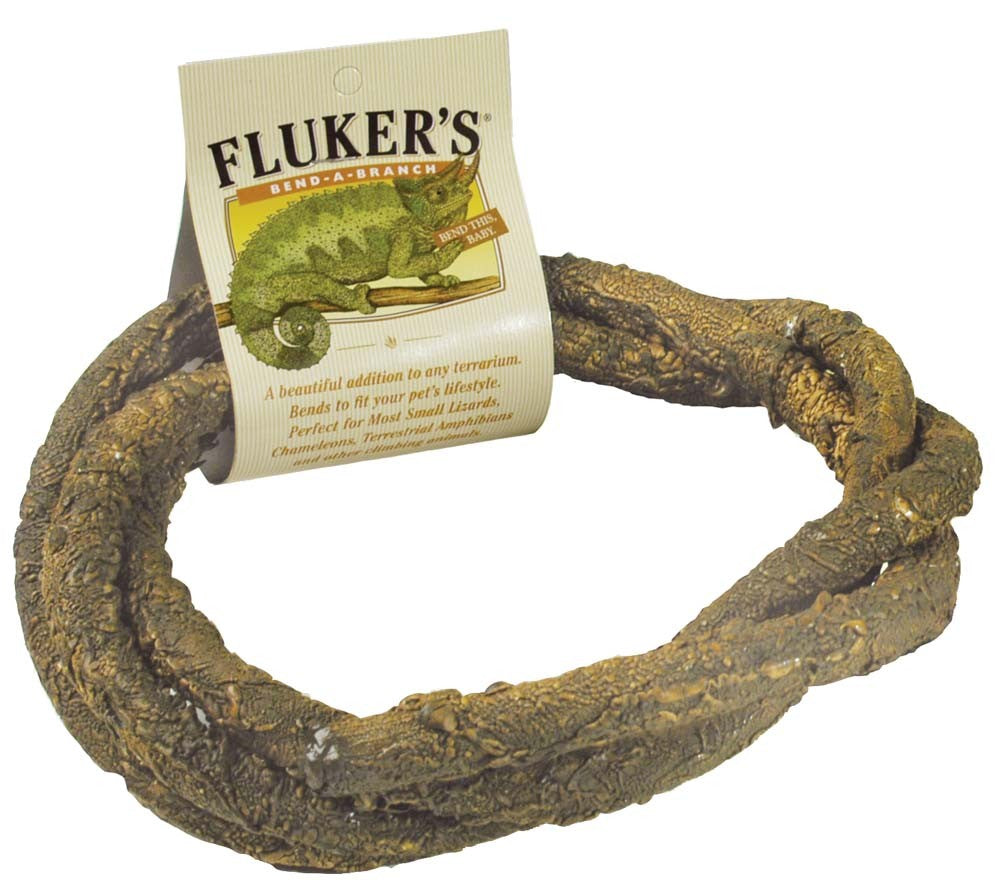 Fluker's Bend-A-Branch for Reptiles Brown