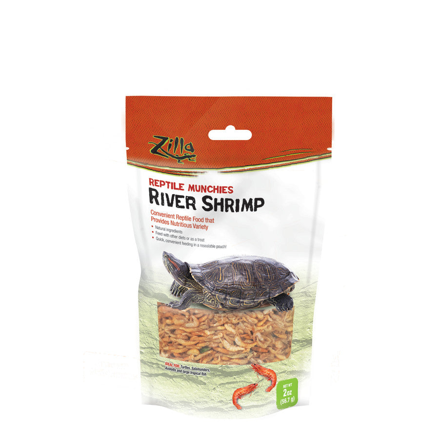 Zilla Reptile Munchies River Shrimp