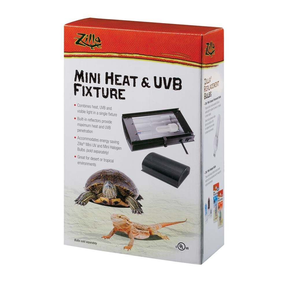 Zilla Mini Heat  UVB Fixture 1ea/One Size