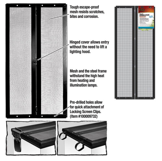 Zilla Fresh Air Screen Cover with Center Hinge