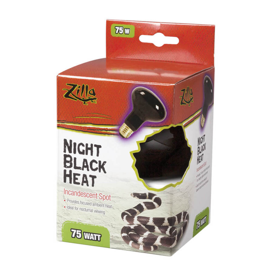 Zilla Incandescent Spot Bulb Night Black