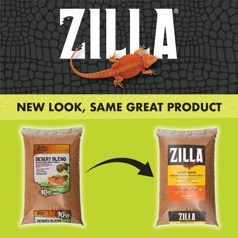 Zilla Desert Blend Ground English Walnut Shells Substrate