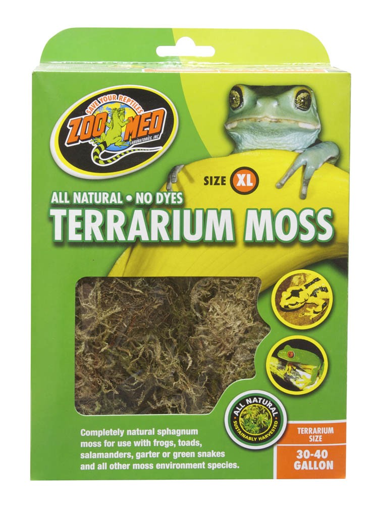 Zoo Med Terrarium Moss Substrate Green