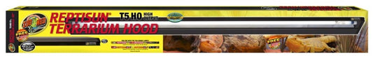 Zoo Med ReptiSun T5 HO Terrarium Hood w/ 5.0 Bulb