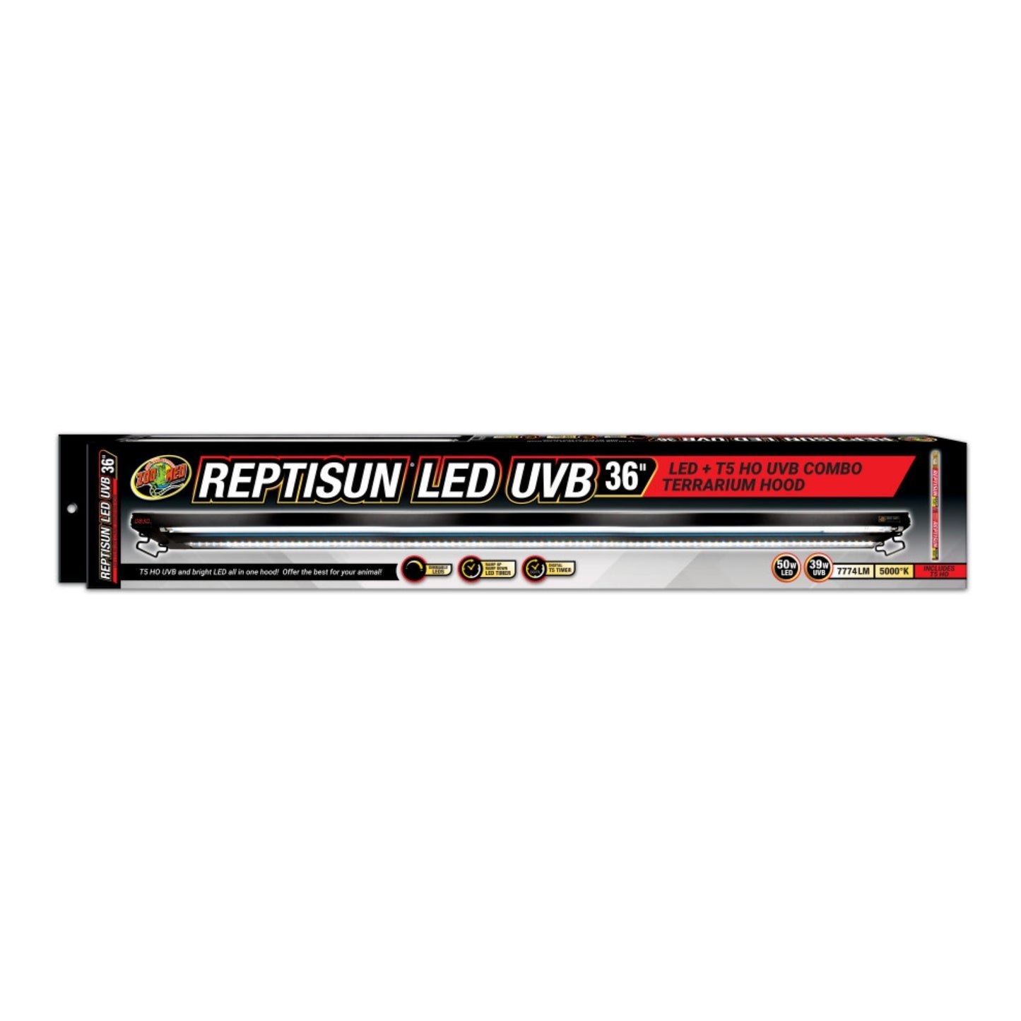 Zoo Med Reptisun LED UVB Combo Terrarium Hood