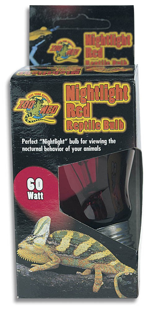 Zoo Med Nightlight Red Reptile Bulb Red
