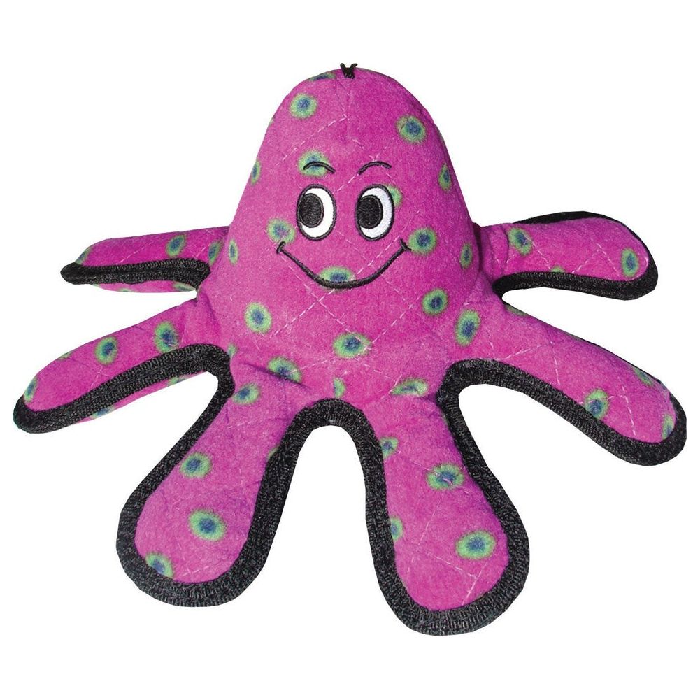 Tuffy Ocean Creature Octopus Durable Dog Toy, Multiple Sizes Available
