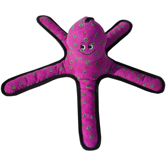 Tuffy Ocean Creature Octopus Durable Dog Toy, Multiple Sizes Available