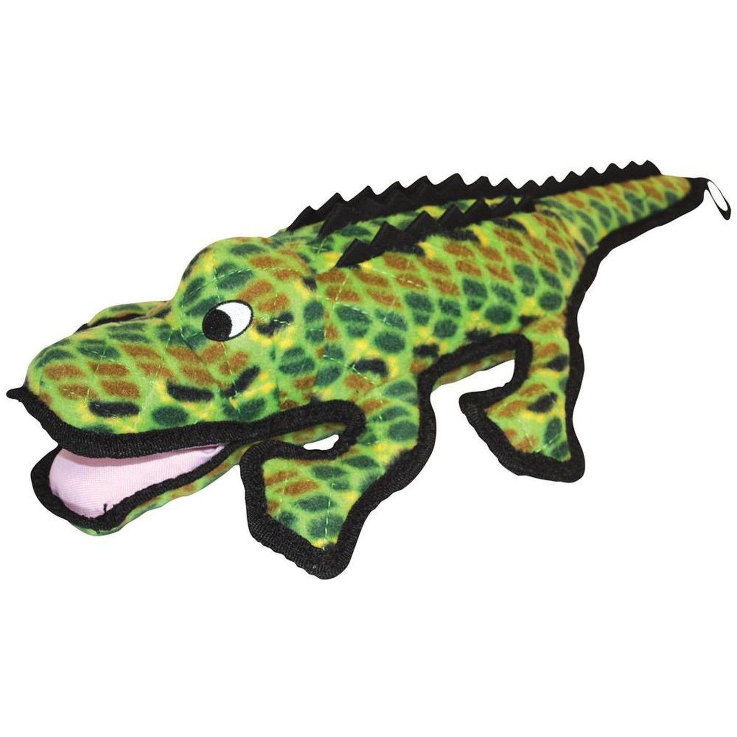 Tuffy Ocean Creature Alligator Durable Dog Toy Green 1ea/18 in