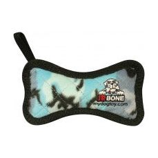 Tuffy Jr Bone Durable Dog Toy Blue Camo 1ea/6.2 in