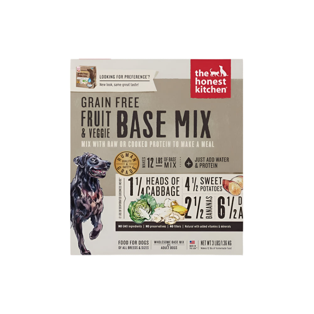 The Honest Kitchen Preferance Dehydrated Grain Free Fruit And Veggie Base Mix Recipe Dry Dog
