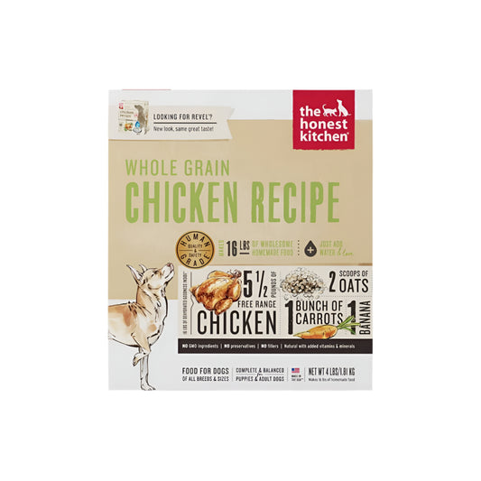 The Honest Kitchen Revel Whole Grain Chicken Dehydrated Dog Food