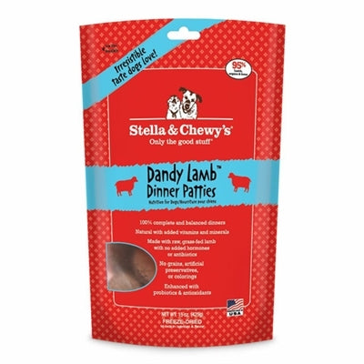 Stella And Chewy's Freeze Dried Dog Food Lamb Dinner Patties