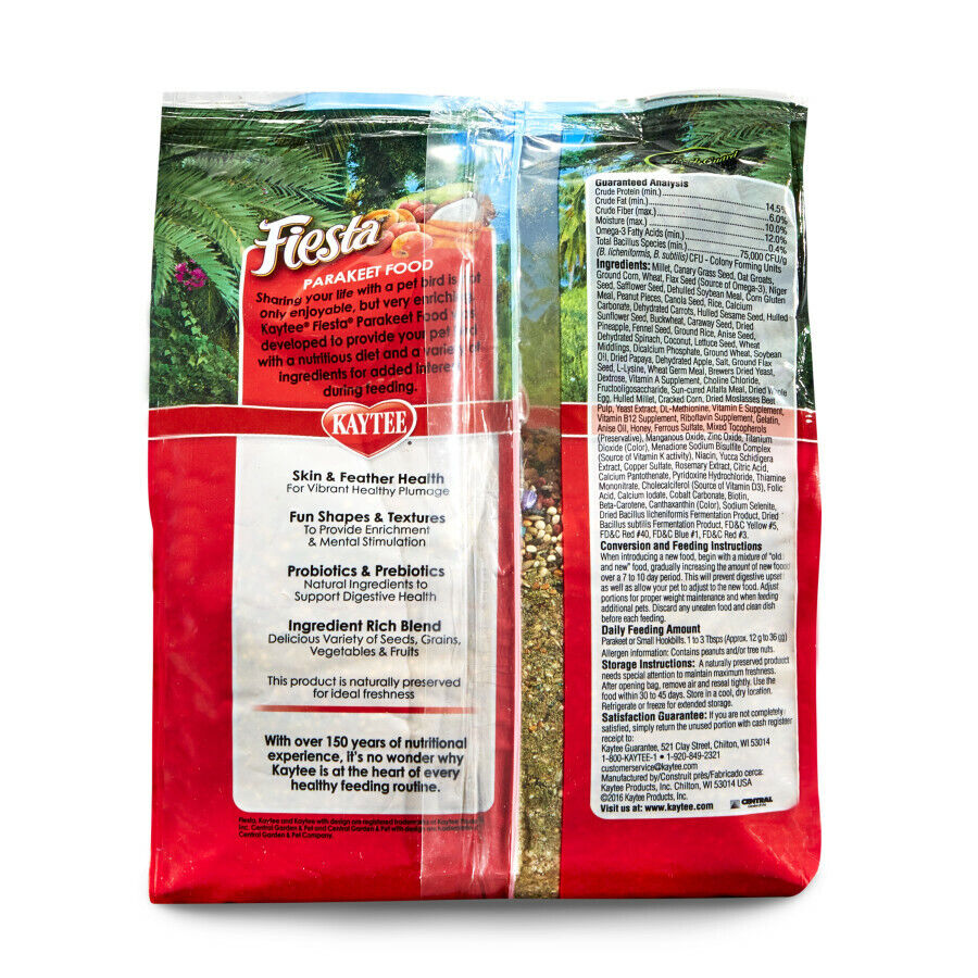 Kaytee Fiesta Parakeet Food