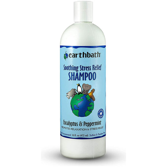 Earthbath Soothing Stress Relief Shampoo, Eucalyptus & Peppermint 1ea/16 oz