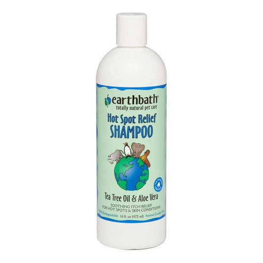 Earthbath Hot Spot Relief Shampoo, Tea Tree & Aloe Vera 1ea/16 oz