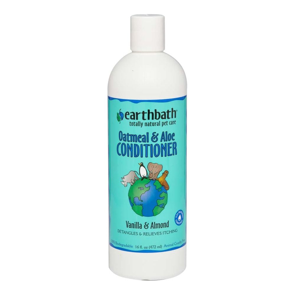 Earthbath Oatmeal & Aloe Conditioner, Vanilla & Almond 1ea/16 oz