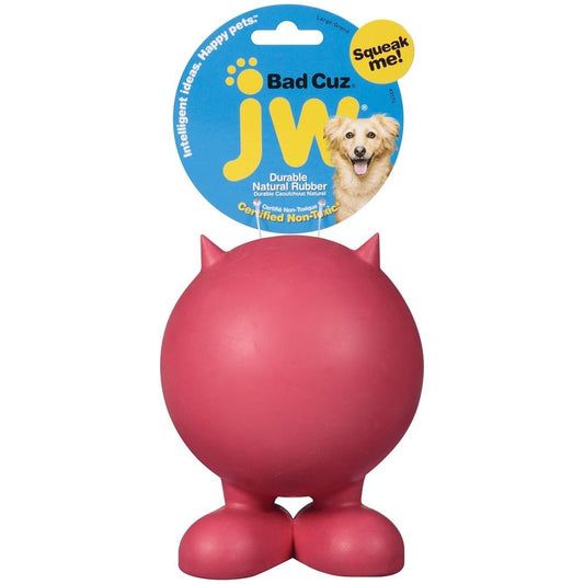 JW Pet Bad Cuz Dog Toy Assorted Sizes Durable Chew Toy for Dogs