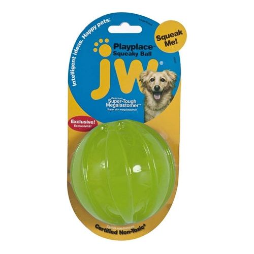 JW Pet PlayPlace Dog Toy Squeaky Ball Assorted 1ea