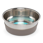 Messy Mutts Dog Bowl Stainless Steel Nonslip Bottom Durable and Easy to Clean