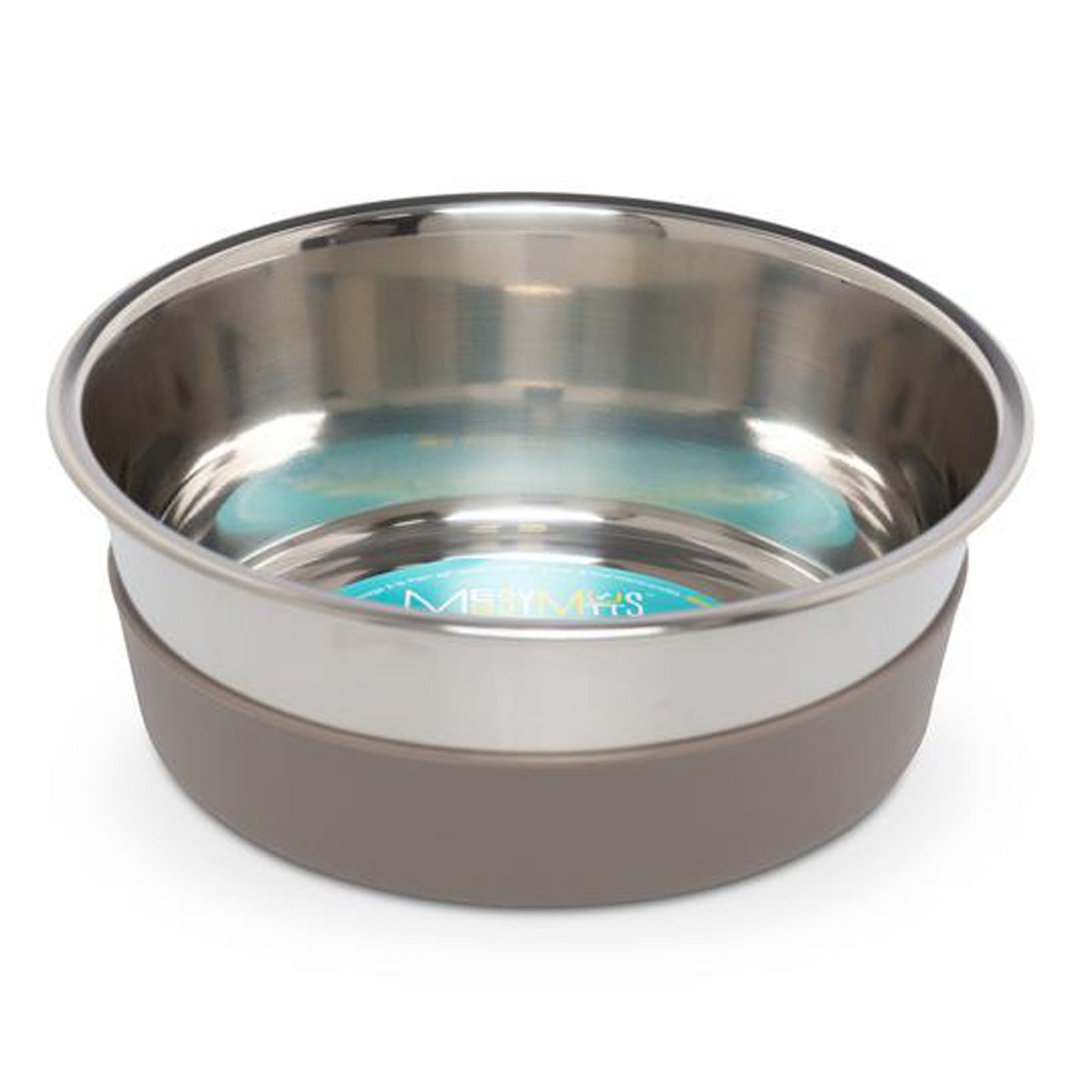 Messy Mutts Dog Bowl Stainless Steel Nonslip Bottom Durable and Easy to Clean